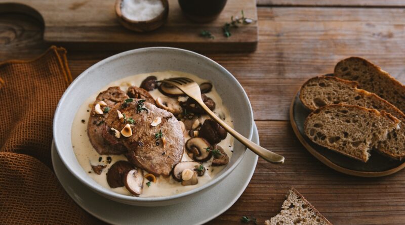 Grenadins de veau des sous-bois