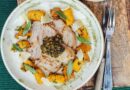 Piccata de veau, gnocchis de butternut au Cantal