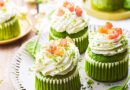 Green cupcakes épinard et brocoli